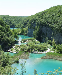 Geologie der Plitvicer Seen in Kroatien